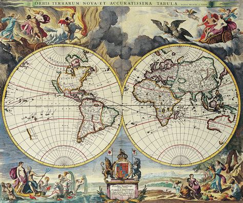 Medieval Map Of The World Photograph By Steve Estvanik Fine Art America