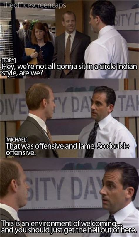 Michael Is So Mean To Toby Hahaha The Office