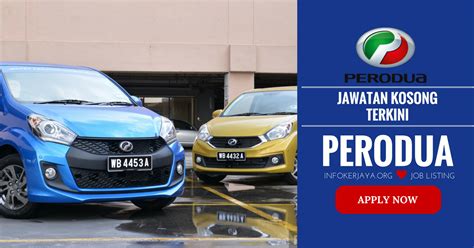 7 october at 04:23 ·. Jawatan Kosong Di Perodua Bangi - Contoh Urip