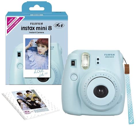 Fujifilm Instax Mini 8 Ins Mini 8 Blue N Instant Camera 62 X 46mm Blue
