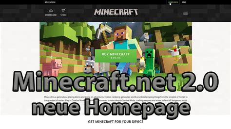 20 Neue Minecraft Homepage Infovideo Youtube