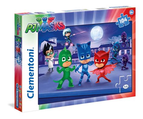 Clementoni Pj Mask Into The Night To Save The Day 104 Pieces Playone