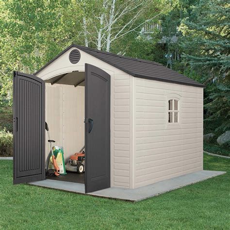 Lifetime® 6405 8 X 10 Outdoor Storage Shed