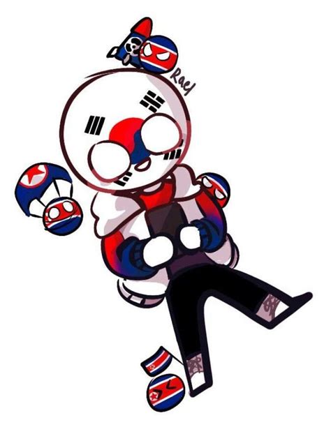 Random Pictures Of Countryhumans With Images Korea Country Country Art South Korea North Korea