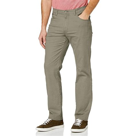 Wrangler Texas Mens New Stretch Regular Fit Twill Chino Jeans Dusty Olive