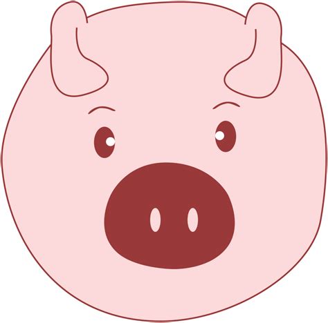 Pink Pig Illustration Of Cute 11792318 Png