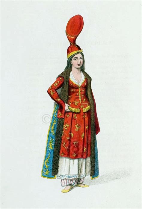The Costume Of Turkey Ottoman Empire Officials And Ethnic Groups