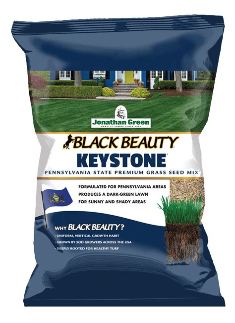 Black Beauty Keystone Pennsylvania Grass Seed Jonathan Green