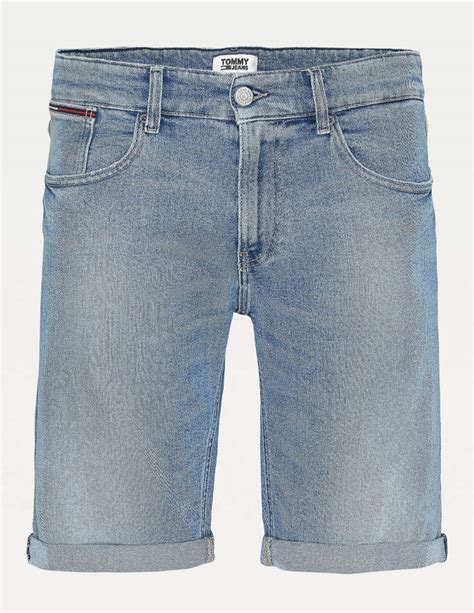 buy tommy jeans ronnie denim shorts barton light blue scandinavian fashion store
