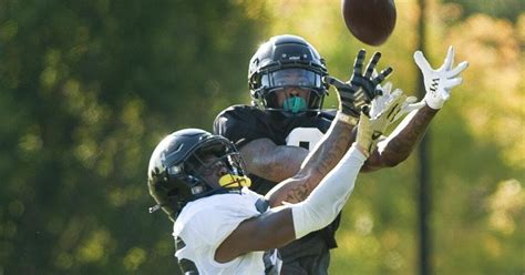 Photos Wake Forest Football Practice Wednesday After News Broke That