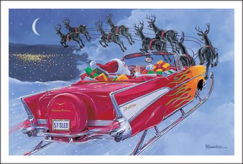 Hot Rods Merry Christmas The H A M B