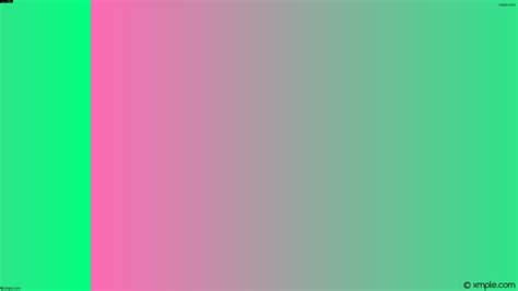 Wallpaper Green Pink Gradient Linear Ff69b4 00ff7f 0°