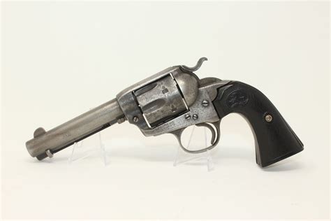 Colt Bisley Model Single Action Army Revolver With Factory Letter Candr