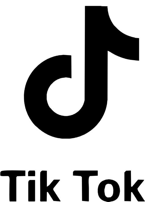 Tik Tok Logo Vector F