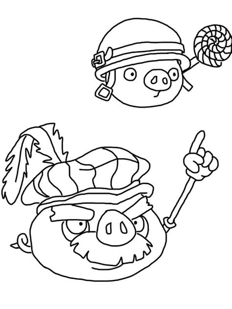 Pin by BulkColor on Angry birds | Angry birds pigs, Coloring pages, Pig king