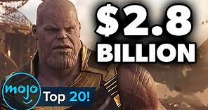 Top 20 Billion Dollar Box Office Movies