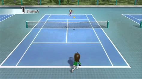 Wii Sports Tennis Training Nonstop Schlagen Youtube
