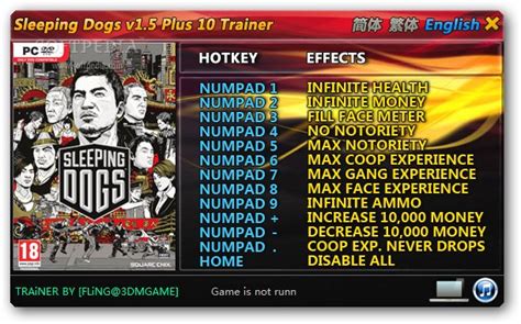 Sleeping Dogs Trainers Sleeping Dogs Trainers