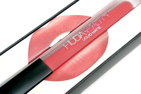 Huda Beauty Liquid Matte Lipstick In Cheerleader Review The Beautynerd