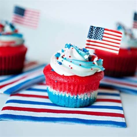 4th Of July American Flag Cupcakes Baked Bree