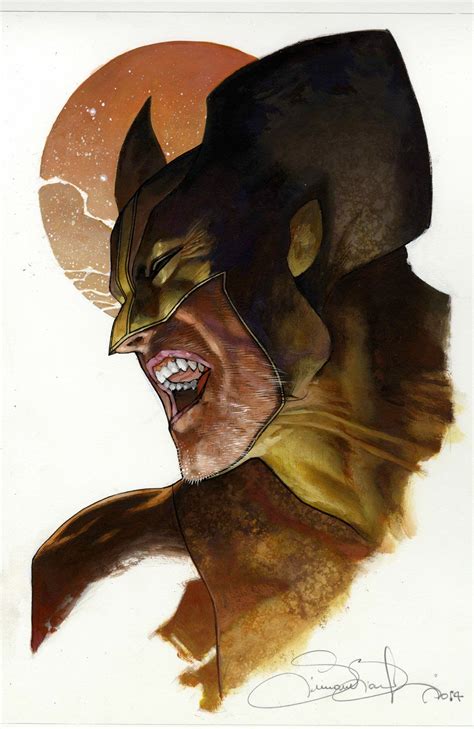 Wolverine By Simone Bianchi Dibujos Marvel Marvel Marvel Cómics