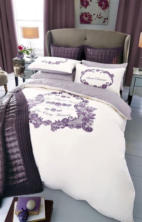 Diy bed frame | there are many beautiful and nice frame design with various size, forms, and material that help you sleep better at night. Buy Mauve Badge Print Bed Set from the Next UK online shop ...
