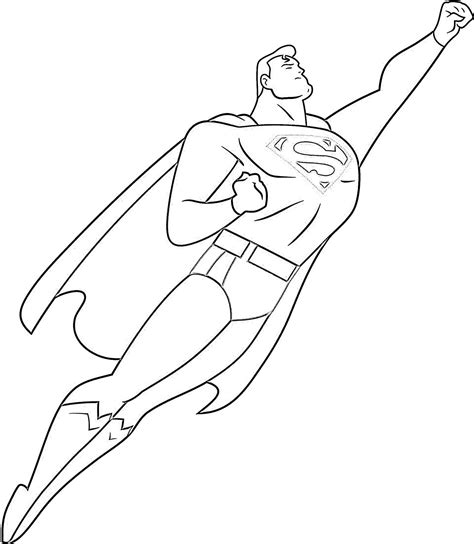 10 Free Superman Coloring Pages For Kids Download Print And Enjoy