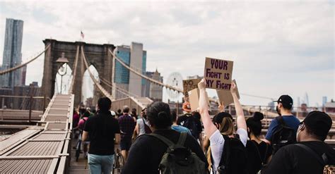 Crowd Of Protesters Holding Signs · Free Stock Photo