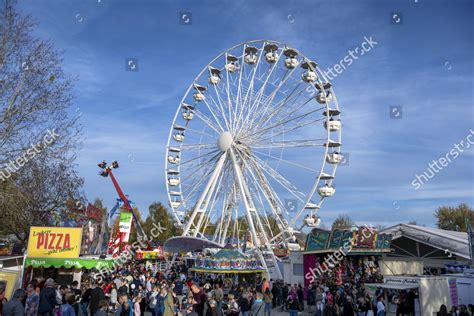 Fairground Amusement Park Traditional Schaetzelemarkt Tengen Editorial