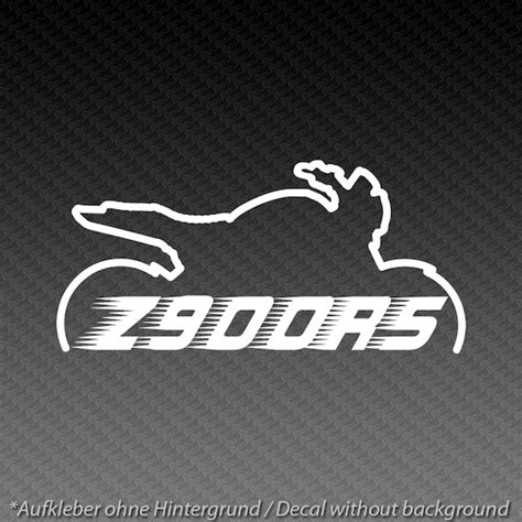 Kawasaki Z900rs Race Logo Sticker Decal Sticker Vinyl 15 X 9 Etsy