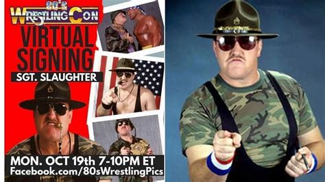 Special Event Announced With Wwe Hall Of Famer Sgt Slaughter