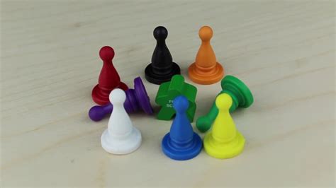 Small Bowling Pin Board Game Pieces From The Game Crafter Youtube