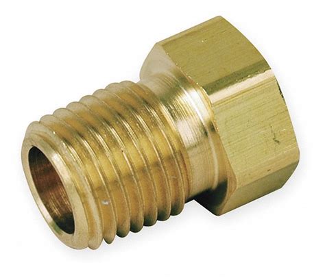 Parker Reducing Bushing Brass 38 In X 18 In Fitting Pipe Size Male