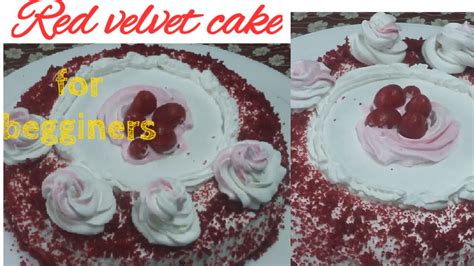 How to prepare sdy chocolate sponge cake. RED VELVET CAKE||Simple recipe // without oven||easy recipe malayalam//1kg cake - YouTube