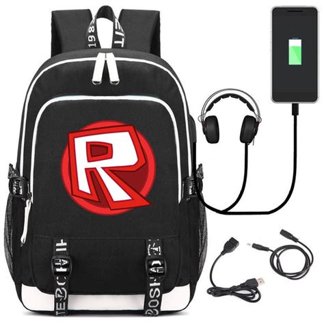 Roblox Backpack For Students Boys Girls Schoolbag Roblox Print Bookbag