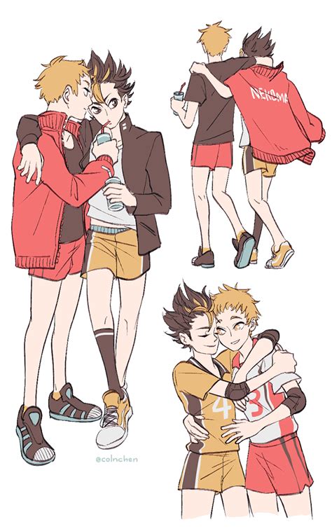 Haikyu Yakumorisuke X Nishinoya By Colnchen On Deviantart