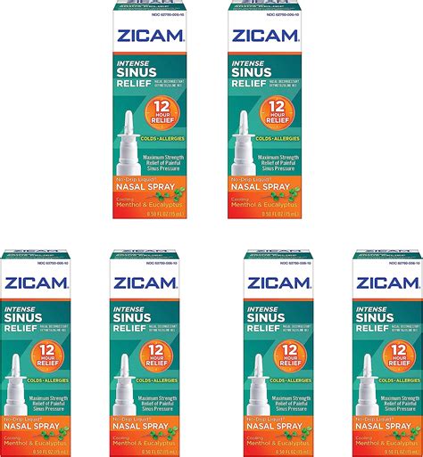 Buy Zicam Intense Sinus Nasal Size 5z Zicam Intense Sinus Relief Nasal Gel 05z Online At