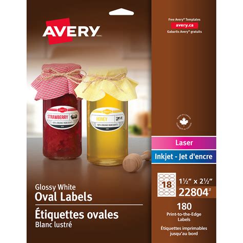 Avery Oval Labels Template
