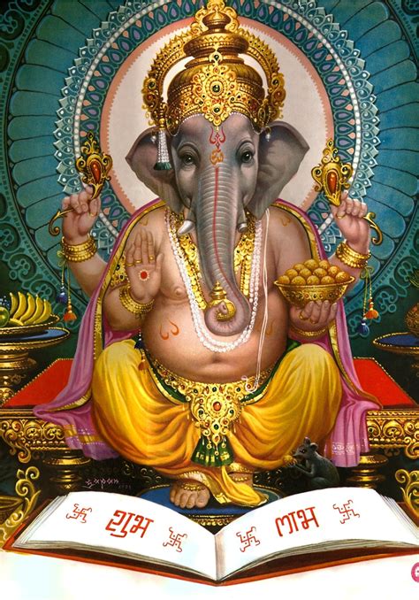Lord Ganesha Painting Ganesha Art Ganesha Statue Poster Ganesh Etsy Uk