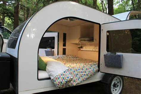 As we purchased our trailer new, we have not had to pay much for maintenance or repairs to date. The Droplet is a light-filled teardrop trailer inspired by Scandinavian design