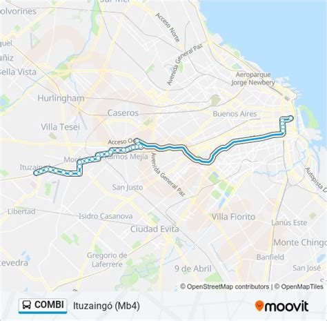 Ruta Combi Horarios Paradas Y Mapas Ituzaing Mb Actualizado Hot