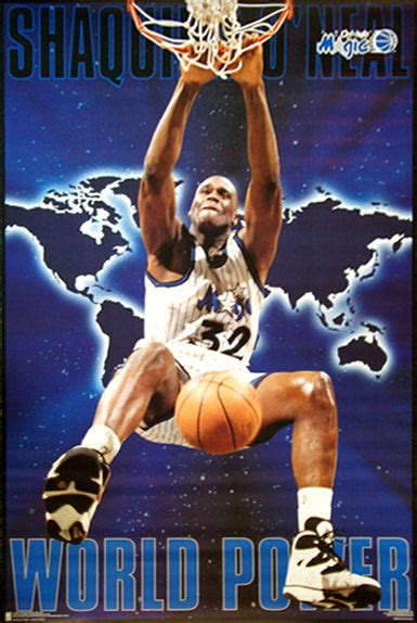 Shaquille Oneal Posters Sports Poster Warehouse