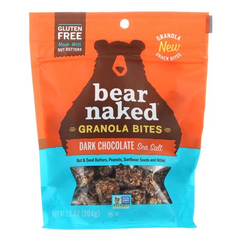 Bear Naked Granola Bites Dark Chocolate And Sea Salt 7 2 Oz
