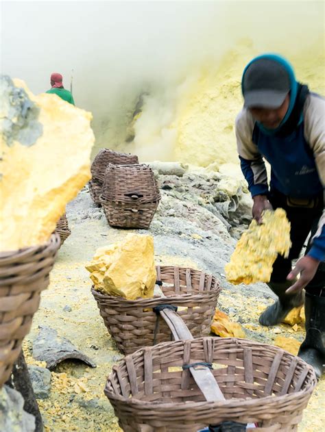 Why You Should Visit The Sulphur Mine Of Kawah Ijen Indonesia