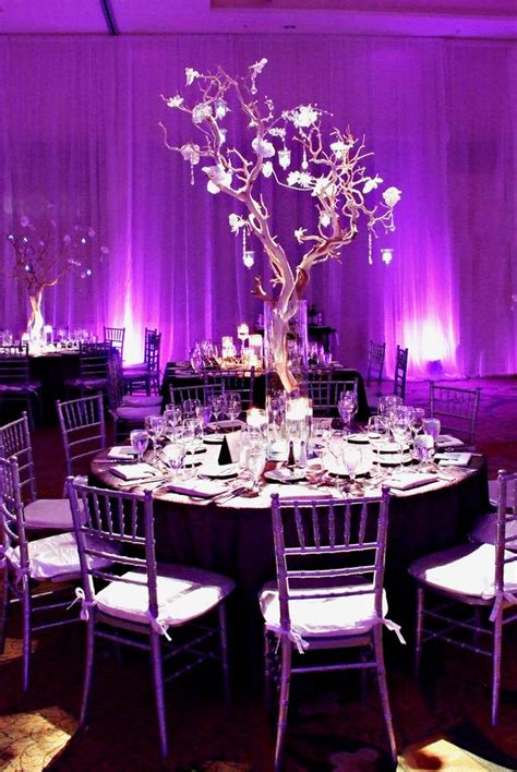 New and gently used silver wedding decorations up to 90% off! Color Inspiration: Purple Wedding Ideas for a Regal Event ...