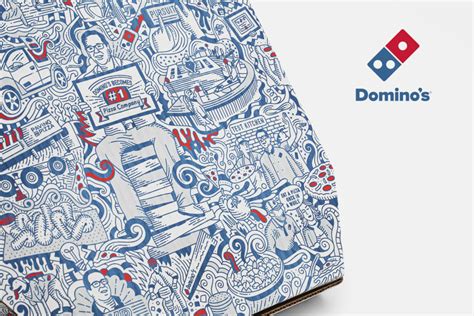 Dominos Special Edition Pizza Box Domestika