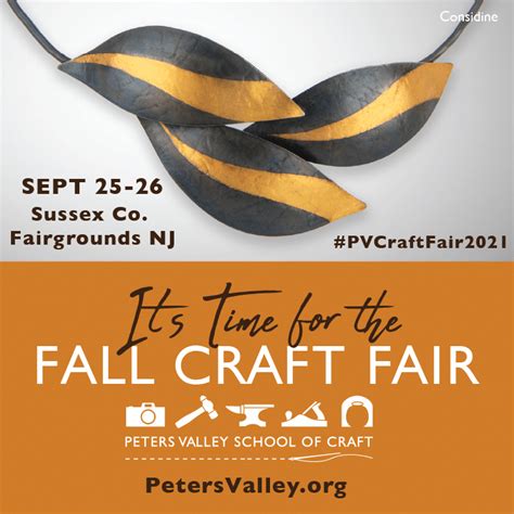 Fall Craft Fair 2021 Peters Valley School Of Craft