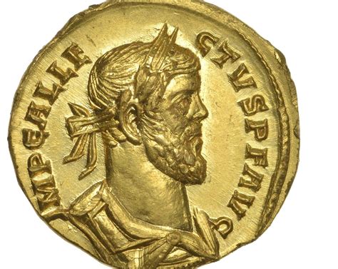 Roman Coin Showing Emperor Allectus Found Near Dover