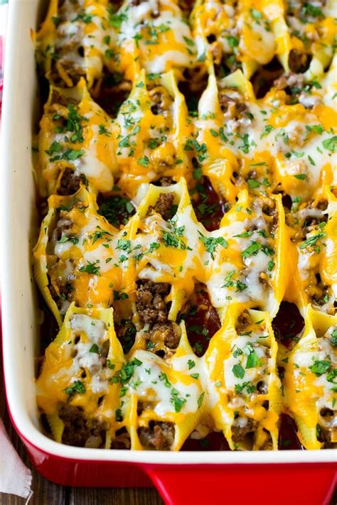 Start at the beginning of the article or choose a section covering your favorite christmas trivia. Mexican Stuffed Shells | Kid-Friendly Dinner Ideas ...