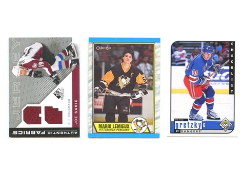 Ice Hockey Gretzky Sakic Lemieux And 1992 Draft Pick Catawiki